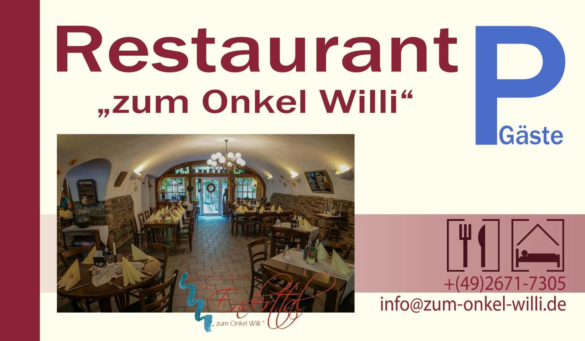 Moselland Hotel Im Enderttal Zum Onkel Willi Cochem Exteriér fotografie